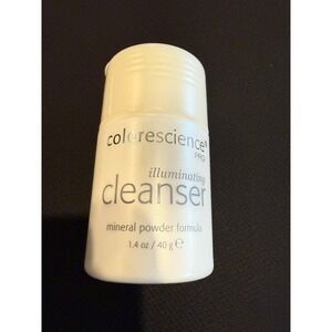ColoreScience Pro Illuminating Cleanser‎ Mineral Powder Formula 1.4 oz 40g Women